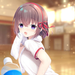 This is a pixiv picture whose title is 「お！気が利くじゃん！」.