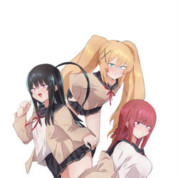 This is a pixiv picture whose title is 「ざーこざこざこざこ先生」連載開始.