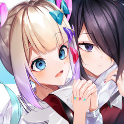 This is a pixiv picture whose title is 昇天.