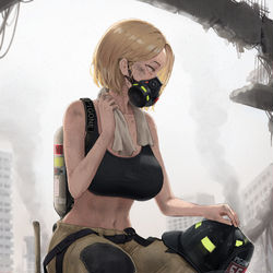 This is a pixiv picture whose title is rest.