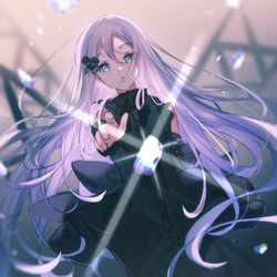 This is a pixiv picture whose title is いつか、絶望の底から.