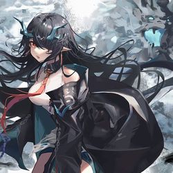 This is a pixiv picture whose title is Dusk.