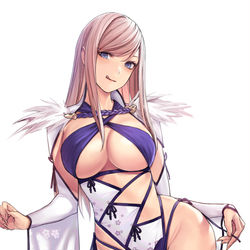 This is a pixiv picture whose title is 水着武蔵ちゃん.