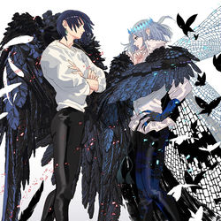 This is a pixiv picture whose title is ハウル×オベロン+まとめ.