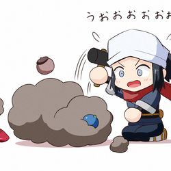 This is a pixiv picture whose title is 浮き輪を発明したショウちゃん.