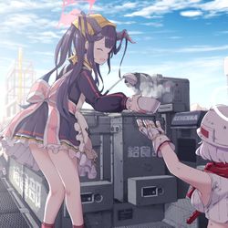 This is a pixiv picture whose title is フウカ.