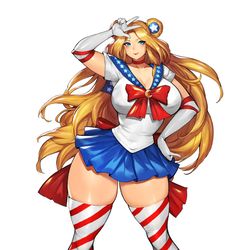 This is a pixiv picture whose title is Sailor Patriotika.