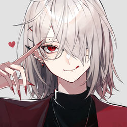 This is a pixiv picture whose title is ♡.