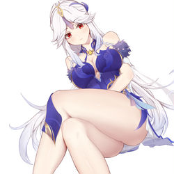 This is a pixiv picture whose title is 凝光.