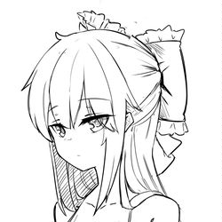 This is a pixiv picture whose title is COMM（お空）.
