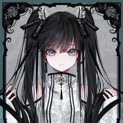 This is a pixiv picture whose title is 白鶴娘々.