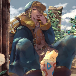 This is a pixiv picture whose title is ひとやすみ.