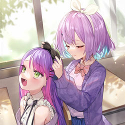 This is a pixiv picture whose title is Ribbon.