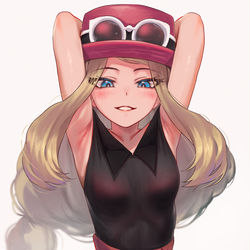 This is a pixiv picture whose title is 69日目、セレナ.