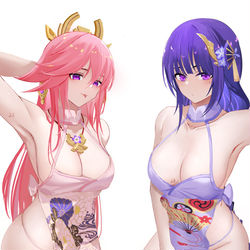 This is a pixiv picture whose title is 新年快乐.