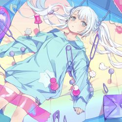 This is a pixiv picture whose title is 不自由.