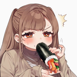 This is a pixiv picture whose title is 先っぽから出ちゃう.