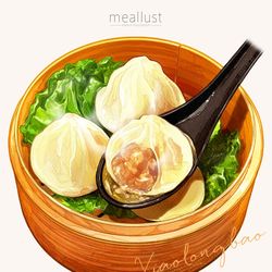 This is a pixiv picture whose title is Xiaolongbao.