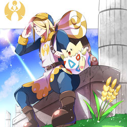 This is a pixiv picture whose title is ！！ウォロさん！！.