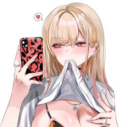 This is a pixiv picture whose title is 喜多川海夢.