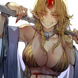 This is a pixiv picture whose title is 男前な良い女.