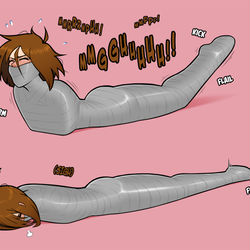 This is a pixiv picture whose title is Stamina Debuff / スタミナ枯渇.