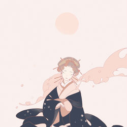 This is a pixiv picture whose title is 夢想.