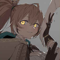 This is a pixiv picture whose title is 壊れる.