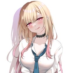 This is a pixiv picture whose title is 喜多川海夢.
