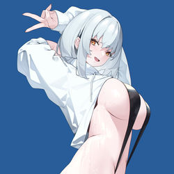 This is a pixiv picture whose title is 天气好冷手好冷  没有奶子我好冷.