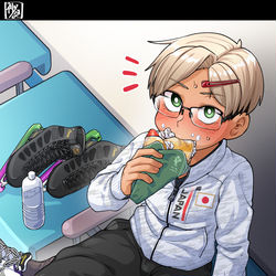 This is a pixiv picture whose title is 習作「フィギュアスケート３」.