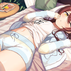 This is a pixiv picture whose title is PONPON.