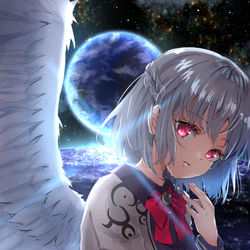 This is a pixiv picture whose title is 稀神サグメ.