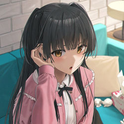 This is a pixiv picture whose title is 冬優子.