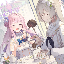This is a pixiv picture whose title is ブルーアーカイブ1周年公式画集.