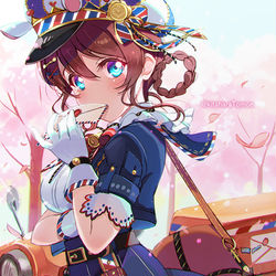 This is a pixiv picture whose title is 🍞届けに来たよ、あなたへの気持ち…♪.