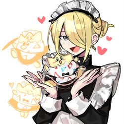 This is a pixiv picture whose title is メイドウォロトゲピー.