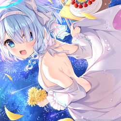 This is a pixiv picture whose title is ブルアカ1周年！.