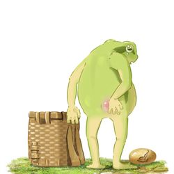 This is a pixiv picture whose title is おしりをつつかれました.