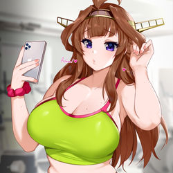 This is a pixiv picture whose title is 欧米化が進む鎮守府で英国生まれの血が発揮されてきてる・・・.