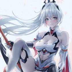 This is a pixiv picture whose title is Herrscher of Flame Scion.