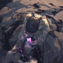 This is a pixiv picture whose title is 羽化.