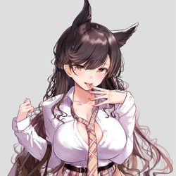 This is a pixiv picture whose title is ギャル愛宕.