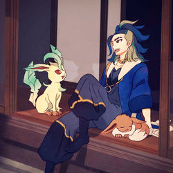 This is a pixiv picture whose title is 金剛の長.