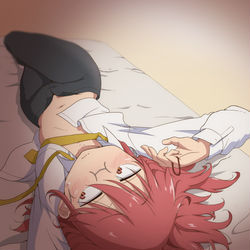 This is a pixiv picture whose title is いけません！小林さん！.