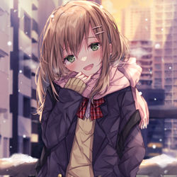 This is a pixiv picture whose title is 一緒に帰ろっ？.