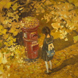 This is a pixiv picture whose title is 会うのが怖い、会わないのも怖い.