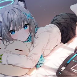 This is a pixiv picture whose title is シロコ.