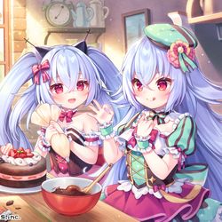 This is a pixiv picture whose title is 【ミストレ】作りすぎただけなんだからねっ.