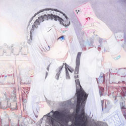 This is a pixiv picture whose title is 病み付き.